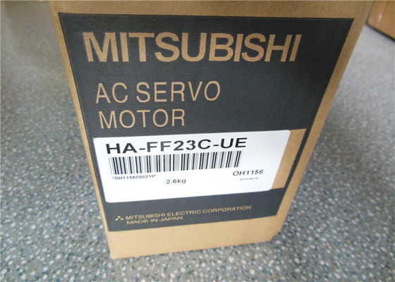 Mitsubishi 200W AC SERVO MOTOR HA-FF23C-UE 3AC 129V 1.3A 3000 rpm en el stock