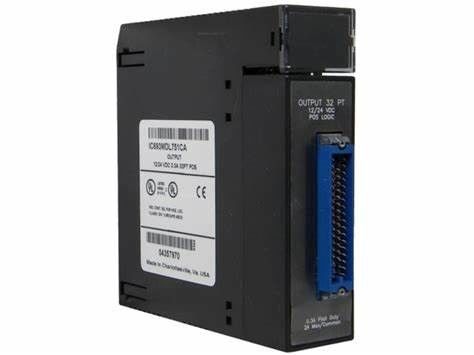GE IC693MDL751 12 a 24 V de corriente continua y una corriente máxima de 0,3 Amperios por salida del punto 8