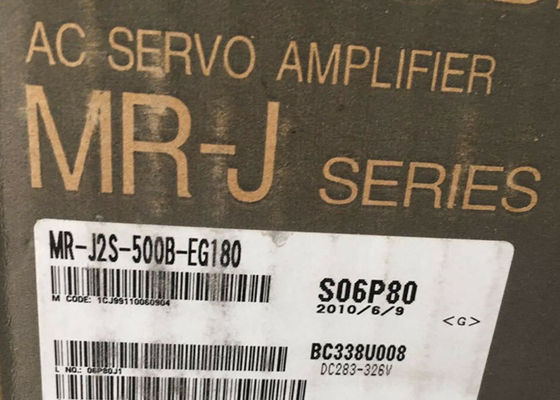 5KW Mitsubishi Motor eléctrico MR-J2S-500B-EG180 Servo amplificador de CA industrial 500A nuevo