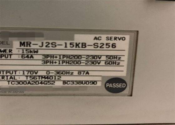 Mitsubishi Electric 15kw conductor industrial MR-J2S-15KB-S256 AC SERVO AMPLIFICADOR nuevo en stock