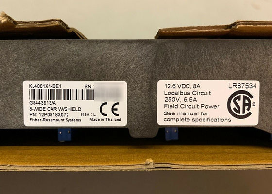 EMERSON DELTAV KJ4001X1-BE1 VE4050S2K1C0 12P0818X 8-Ancho portador con/Escudo nuevo en stock