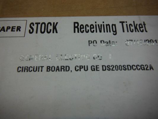 GE Drive Control Board DS200SDCCG2A controlador primario para la unidad con 3 microprocesadores y RAM