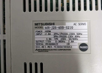 MR-J2S-40B-S210 Mitsubishi Industrial 400W AC Drive SERVO AMPLIFICADOR también se utiliza para el aumento de la velocidad