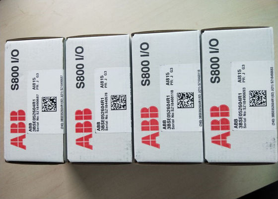 Unidad de entrada analógica ABB AI815 3BSE052604R1 Modulo de entrada y salida digital S800 1x8 canales con HART