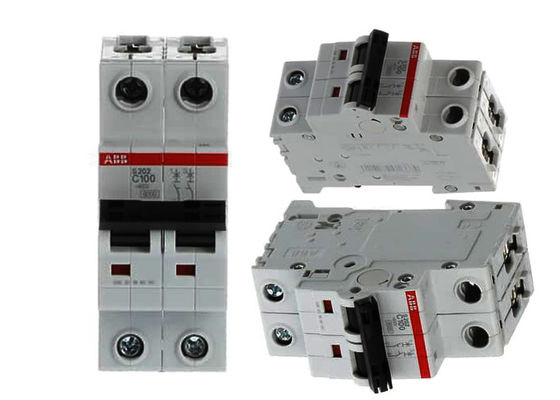 S202-C100 2CDS252001R0824 Interruptores de circuito en miniatura MCB 6kA 100A 2P