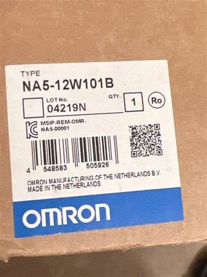OMRON NA5-12W101B-V1Pantalla táctil HMI de 12,1 pulgadas de anchura de pantalla TFT LCD de 24 bits de color con una resolución de 1280x800