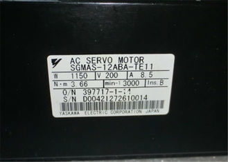 SGMAS-12ABA-TE11 YASKAWA AC SERVO MOTOR 1150W 3000 rpm Servo motor industrial para el trabajo de las máquinas