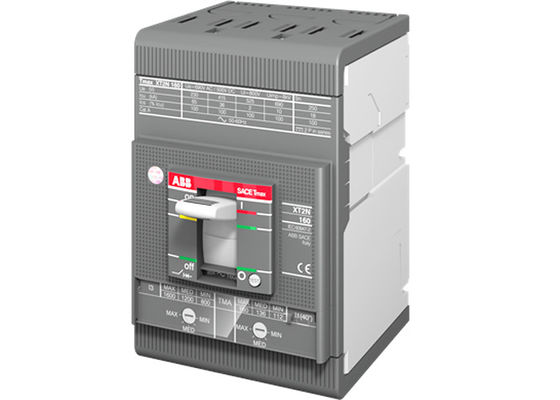 1SDA067604R1 XT2H 160 TMA 160-1600 3p F F Corte de circuito de caja moldeada
