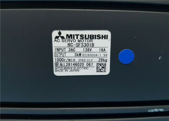 Mitsubishi 3.0KW INDUSTRIAL 3AC SERVO MOTOR HC-SFS301B 1000R/MIN nuevo en el stock