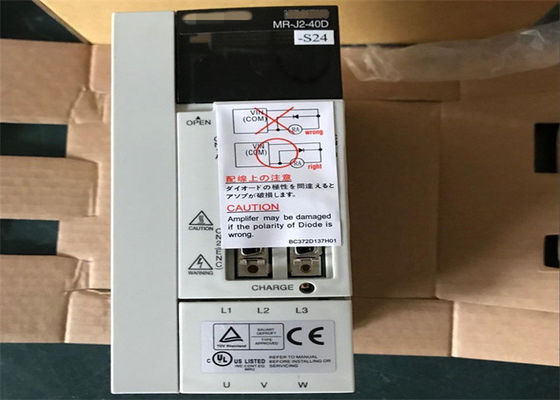 Mitsubishi Electric Industrial 400W 3Fase AC Servo Amplificador MR-J2-40D-S24 Nuevo motor de conducción