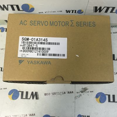 Yaskawa AC Servomotor industrial, Servomotor de alta potencia SGM-01A314S 100W 200V