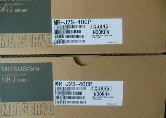 Mitsubishi Servo AC de uso general MR-J2S-40CP Conducidor de motor de CA industrial 400W Amplificador