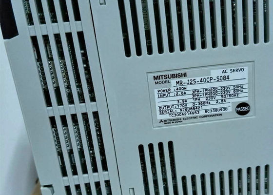 Mitsubishi Servo AC de uso general MR-J2S-40CP Conducidor de motor de CA industrial 400W Amplificador