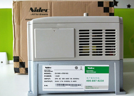 NIDEC EMERSON EV1000-2S0015G Inversor de frecuencia variable de 1.5 kW Entrada de 400 V