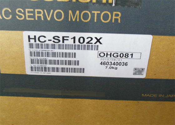 Motor eléctrico de control industrial de 1 kW Mitsubishi HC-SF102X Servo motor de CA de 3 fases