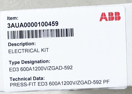 3AUA0000100459 ZGAD-592 ED3 600A Modulo de conversión de 1200 V Nuevo en caja