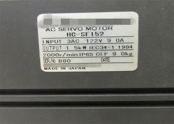 1.5Kw 3 Fase Servomotor, MITSUBISHI AC Fuerte Servomotor HC-SF152 HC-SF152K El motor está en su mejor momento.