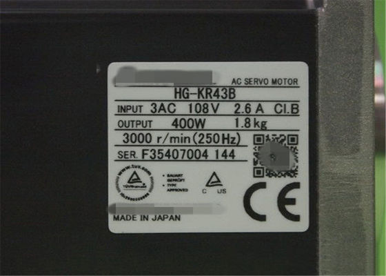 Nuevo Mitsubishi original HG-KR43B HG-KR43 AC Servo Motor J4 Serie 400W freno