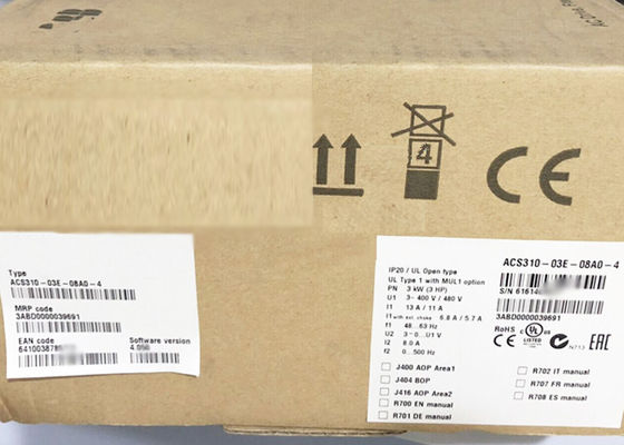 ACS310-03E-08A0-4 3AUA0000039631 Conversor de frecuencia Dispositivos de uso general