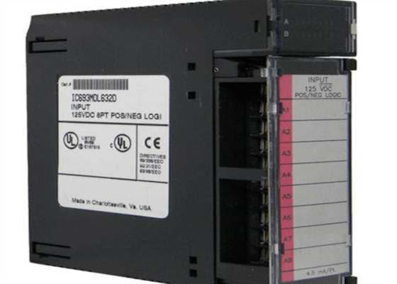 El módulo de entrada positivo/negativo de GE FANUC IC693MDL632 125VDC con entrada de corriente continua nominal de 0 a 150V