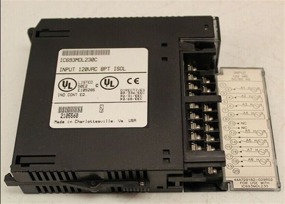 GE FANUC IC693MDL731 módulo de salida discreto Tasa de escaneo típica 0,22 ms por 1k de lógica