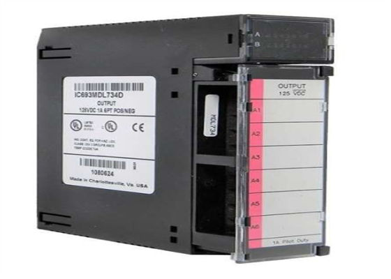 El módulo GE FANUC IC693MDL734 es un módulo GE FANUC de 6 puntos de entrada y salida de la serie 90-30 PLCS.