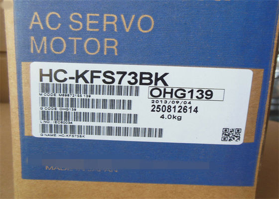 Potente servomotor de alta velocidad 0,75 KW Capacidad de salida HC-KFS73BK / HC-MFS73B