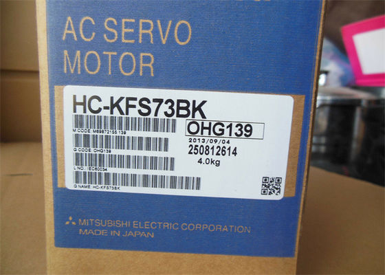 Potente servomotor de alta velocidad 0,75 KW Capacidad de salida HC-KFS73BK / HC-MFS73B