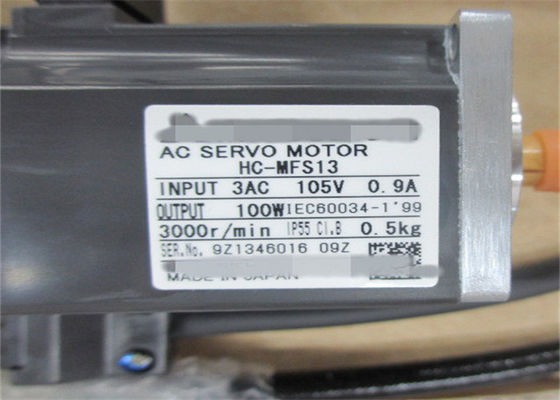 100W Mitsubishi AC Industrial Servo Motor HC-MFS13 / HC-KFS13 Japón Motor