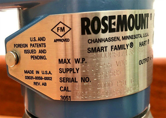 Transmisor de presión y temperatura Rosemount 3051TG3A2B21A Nuevo en la caja original