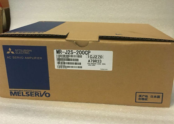 Regulador industrial servo del amplificador del motor del conductor MR-J2S-200CP de 2KW MITSUBISHI NUEVO EN EXISTENCIA
