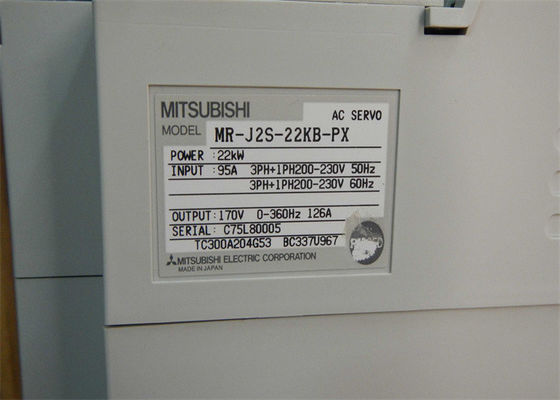 MITSUBISHI 22KW AC Servo Amplificador MR-J2S-22KB-PX 3 Fase Servo Industrial Dirección 400V NUEVO