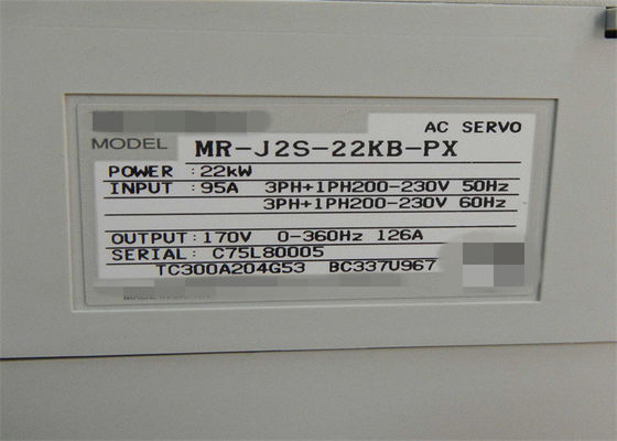 MITSUBISHI 22KW AC Servo Amplificador MR-J2S-22KB-PX 3 Fase Servo Industrial Dirección 400V NUEVO