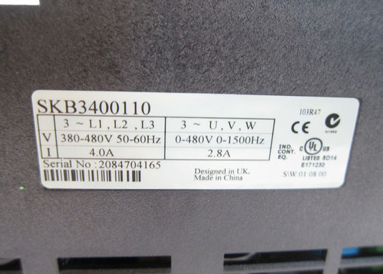 TECNICAS DE CONTROL Comandante SKB3400110 1.1kW 2.8A 380 - 480VAC Dirección de frecuencia variable