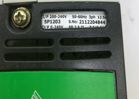NIDEC EMERSON AC Drive SP1203 TECNICAS DE CONTROL UNIDRIVE SP2.5TL 200-240V 9.6A 3 caballos de fuerza nuevo