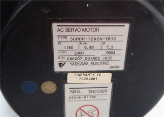 Servo motor industrial de Yaskawa Servo motor eléctrico de CA 1150W 7.3A SGMDH-12A2A-YR12