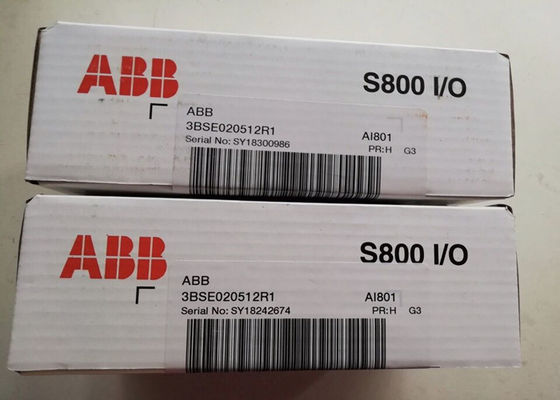 ABB AI801 3BSE020512R1 Entrada analógica 8 Ch Tipo de señal Unipolar de extremo único