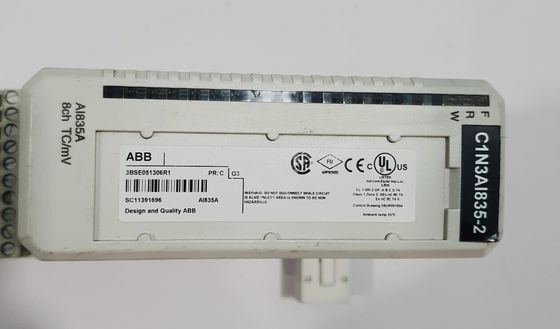 ABB AI835A 3BSE051306R1 Módulo I O digital para mediciones de termopares/mV