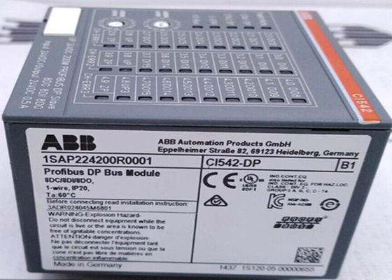 El módulo de entrada/salida REM de los controladores ABB 1SAP224200R0001 CI542-DP DI/DO/DC AC500
