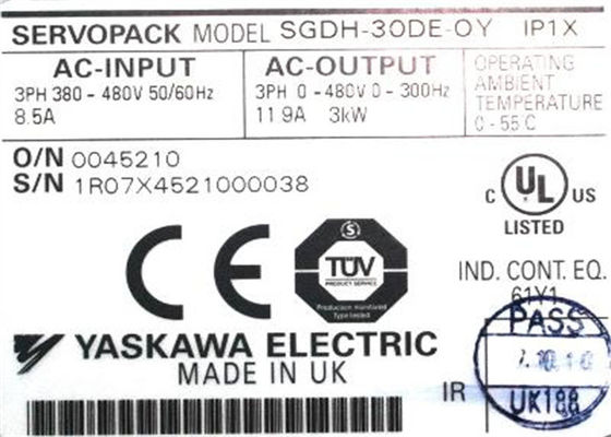 Yaskawa SGDH-30DE-OY Nuevo Servo Amplificador Sigma-II original de 400V