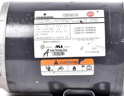 Nuevo motor de servicio industrial de 380V.