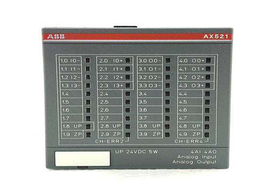 ABB AX521 1SAP250100R0001 Módulo de entrada y salida analógico