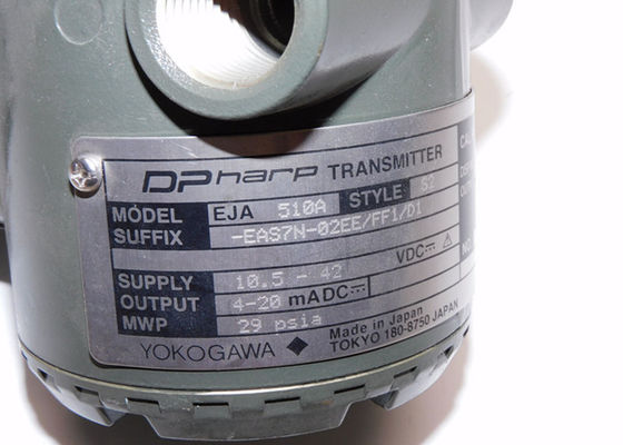 El sistema de transmisión de presión y temperatura de Yokogawa EJA510A-EAS7N-02EE/FF1/D1 para aplicaciones
