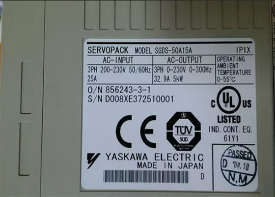 Yaskawa SGDS-50A15A Servo amplificador de corriente alterna 200V Voltagem Nuevo