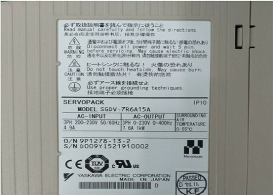 Servo amplificador de CA SGDV-7R6A15A 200V de voltaje Nuevo en la caja