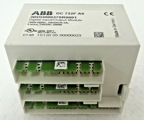ABB DC732F 3BDH000375R0001 DC Control independiente de hardware Módulo de entrada y salida digital