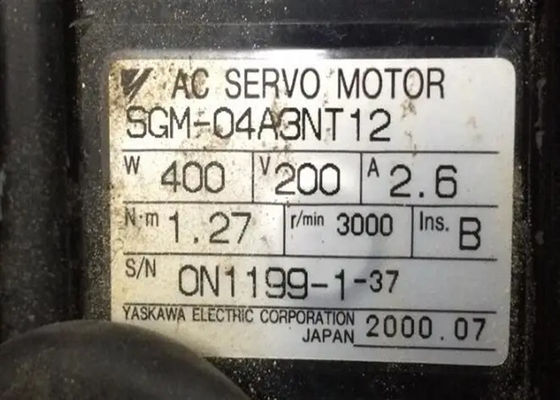 Yaskawa SGM-04A3NT12 Servomotor industrial Nuevo en el original