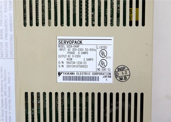 SGDA-04AP Yaskawa Servo Drives Nuevo en la caja original 200V