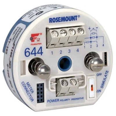 644HANAM5Q4 Rosemount 644 Transmisor de presión y temperatura