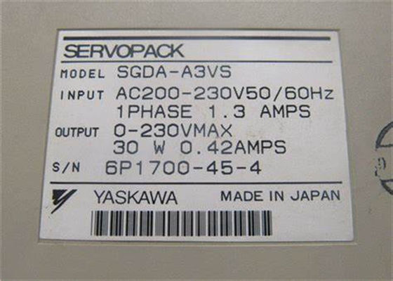 Yaskawa SGDA-A3VS Servo Drive Serie Sigma Nuevo en la caja